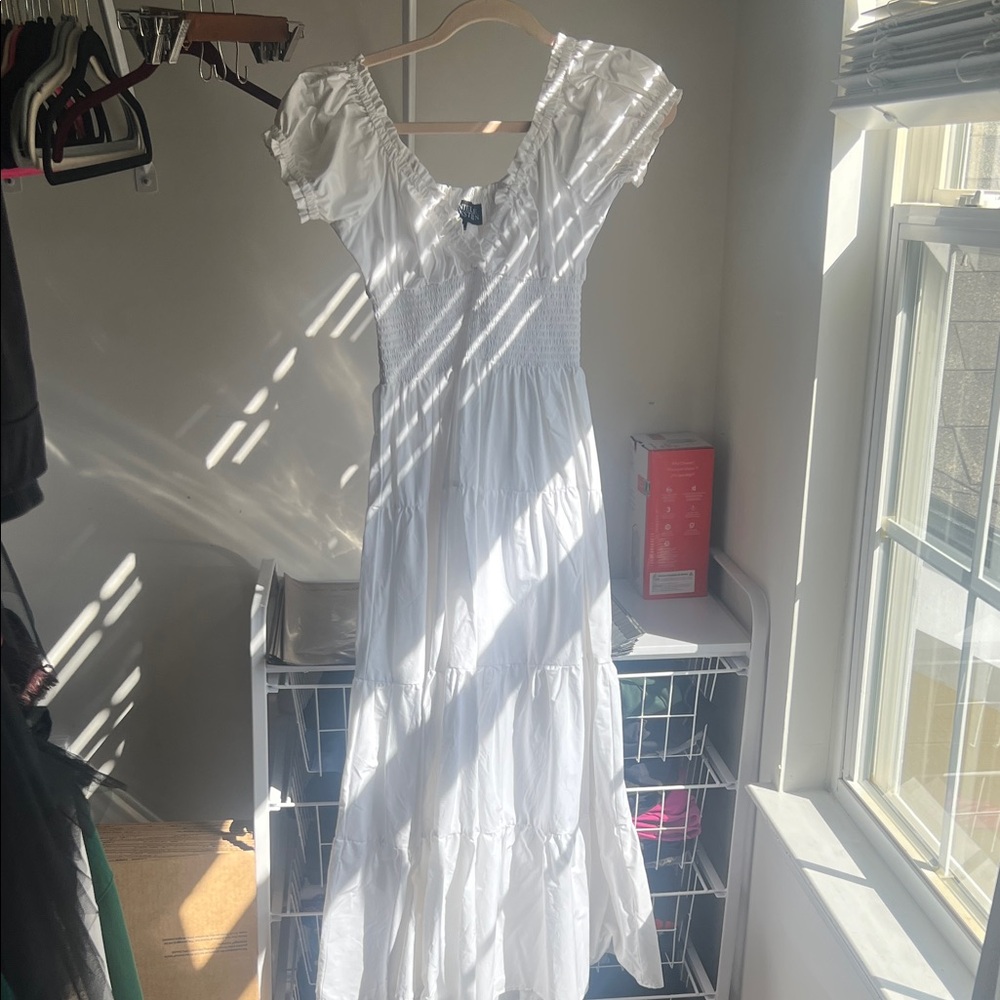 DANIELLE BERNSTEIN White Maxi Dress